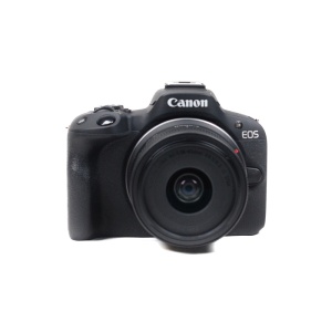 Used Canon EOS R50 Camera With RF-S 18-45mm